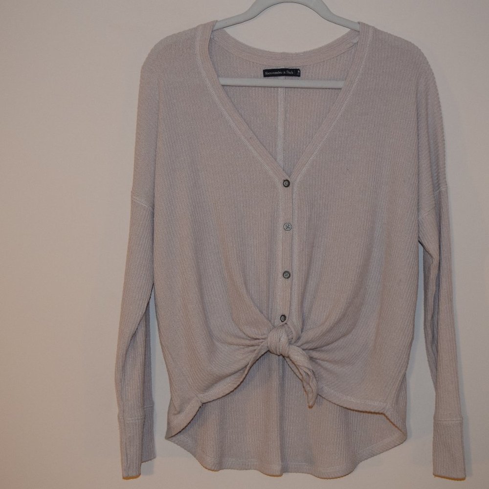 Abercrombie & Fitch Drapey Button-Down Tee